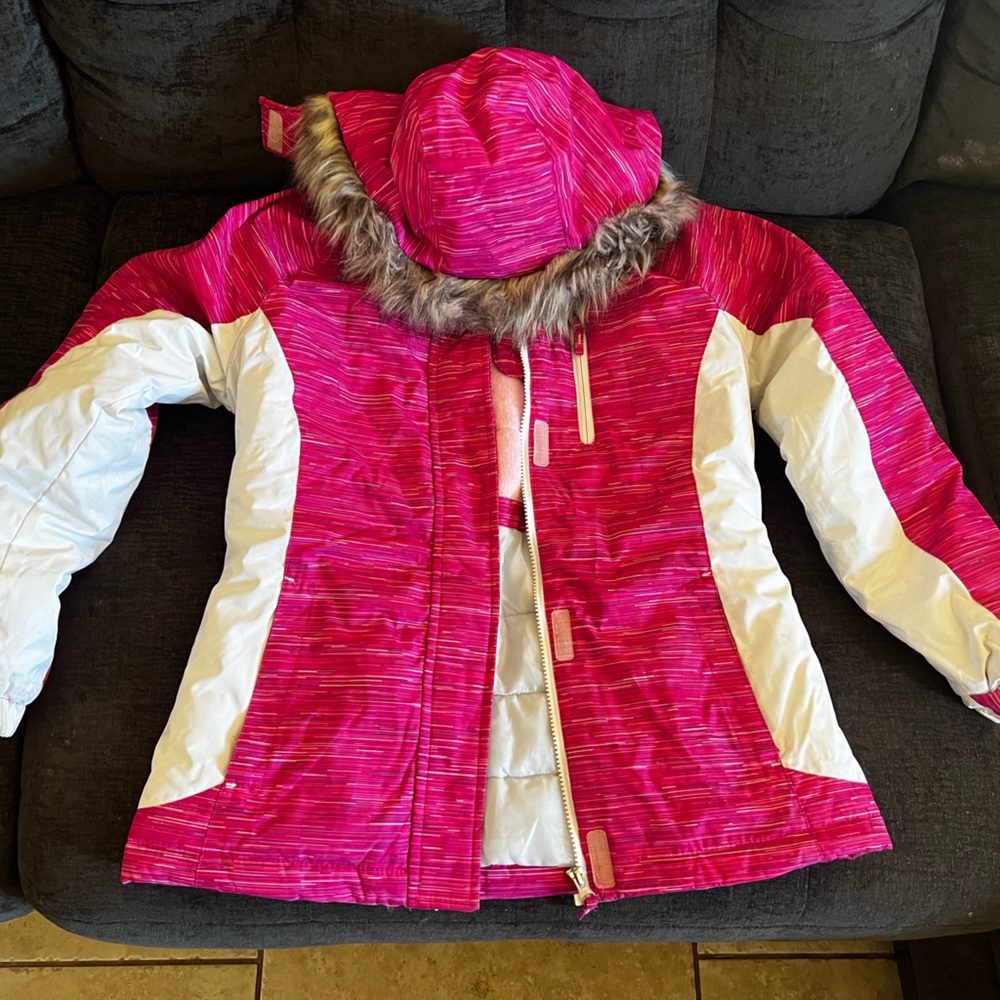 Jacket, used once. Great for the snow!